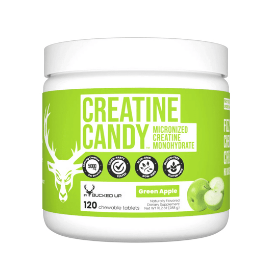Bucked Up | Creatine Candy | 120 Chewable Tablets