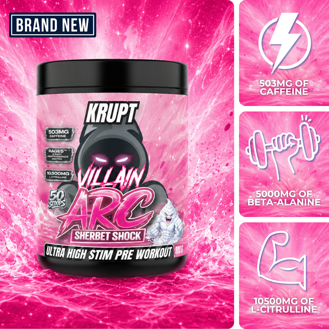 KRUPT - ARC - Extra High Stim Pre Workout