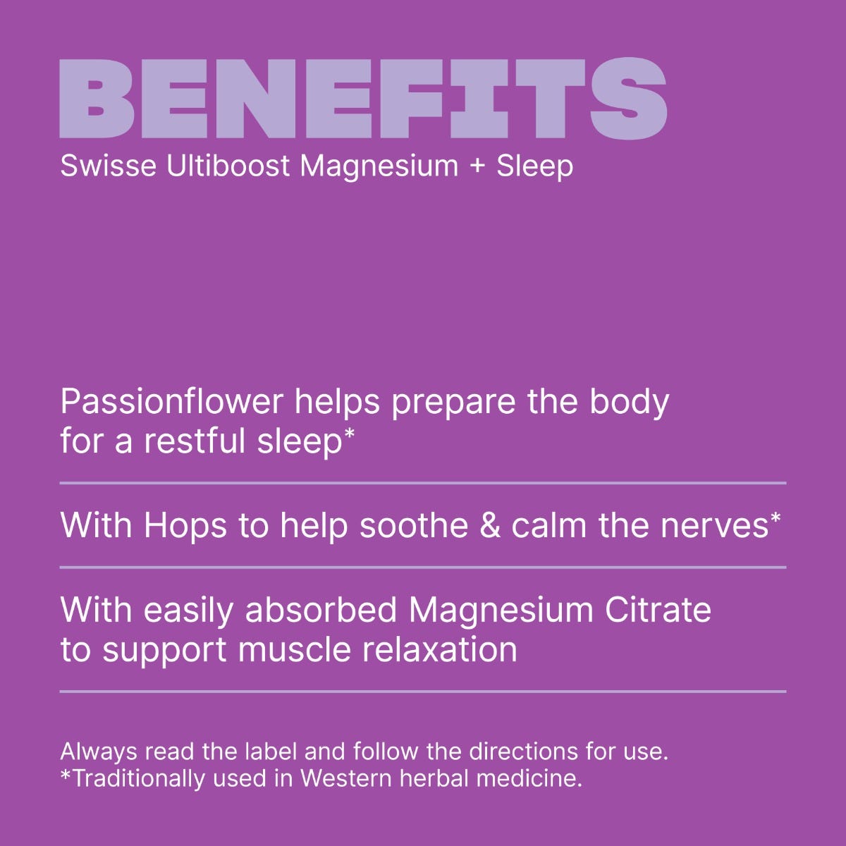 Swisse - Magnesium + Sleep - 100 tablets