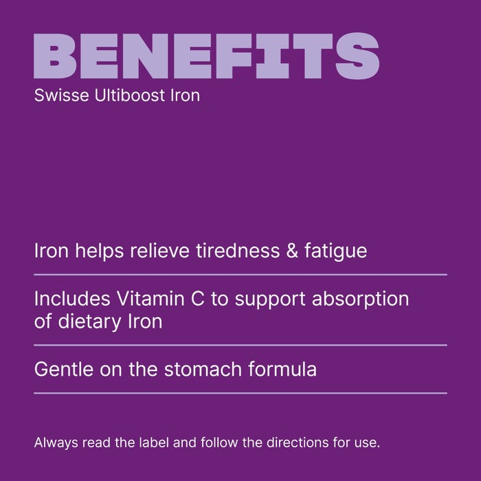 SWISSE - Iron - 30 Tablets