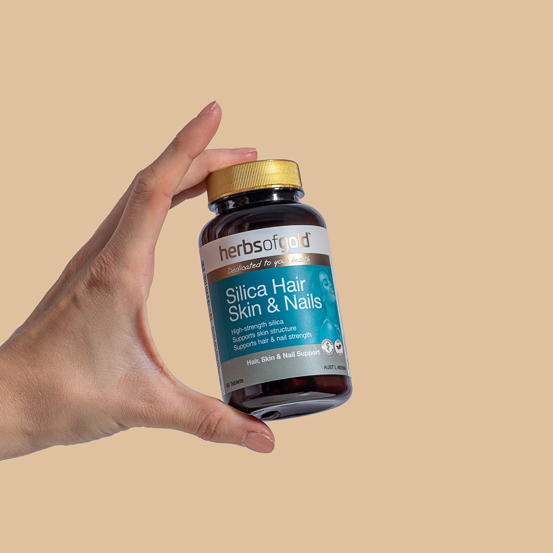 Herbs of Gold - Silica Hair, Skin & Nails - 30 tablets