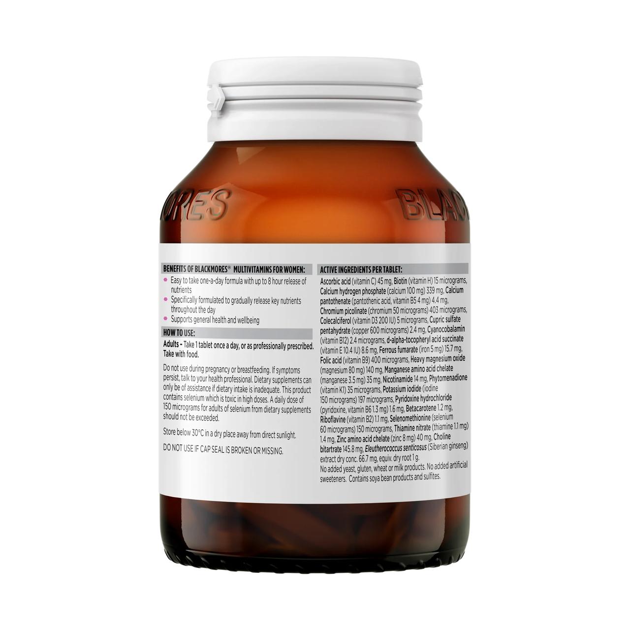 Blackmores - Multivitamin for Women - 60 Tablets