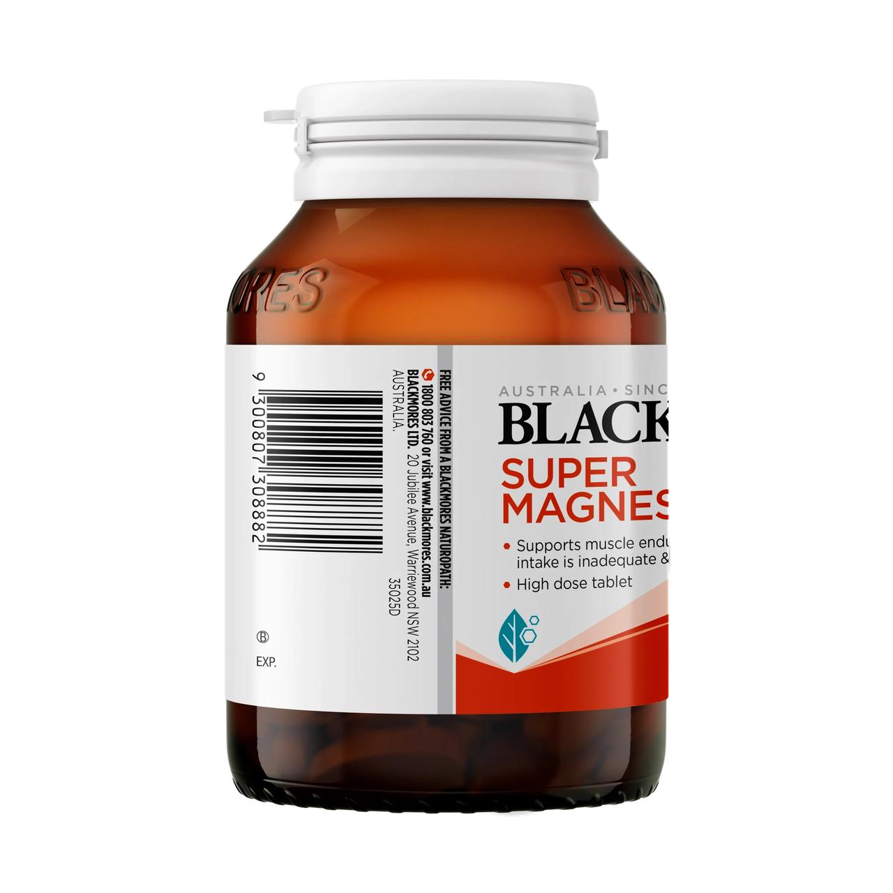 Blackmores - Super Magnesium+ - 100 Tablets