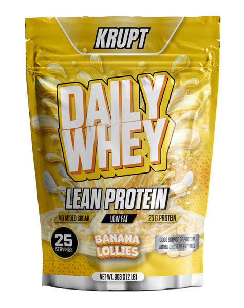KRUPT | Daily Whey | Lean Protein | 25 Serves