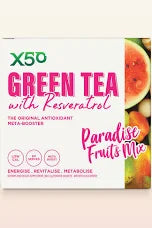 X50 - Green Tea wth Resveratrol - 60 Serves